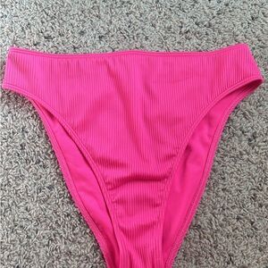 Hollister Vibrant Pink Bikini Bottom